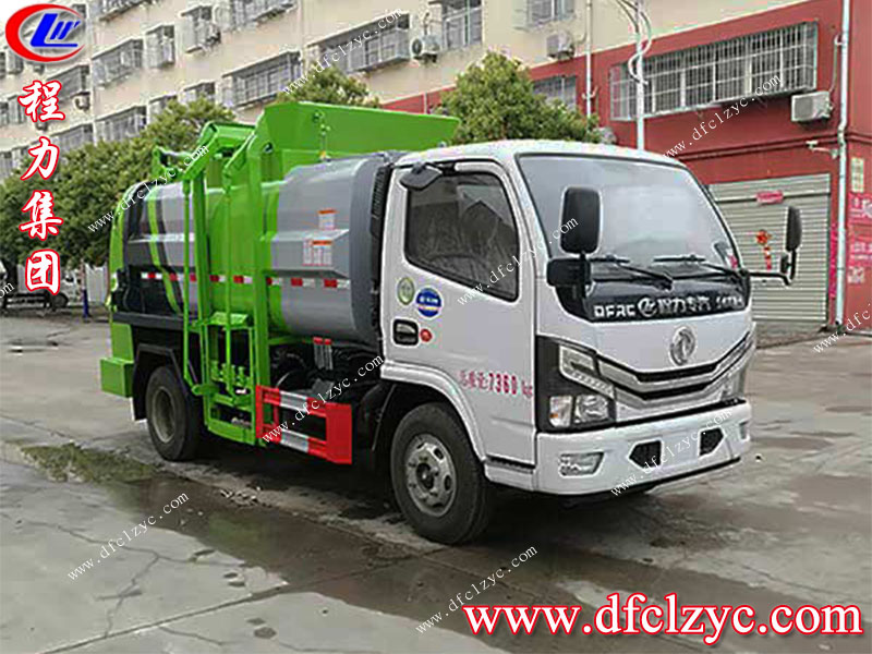 東風(fēng)小多利卡5方餐廚垃圾車（國(guó)六）
