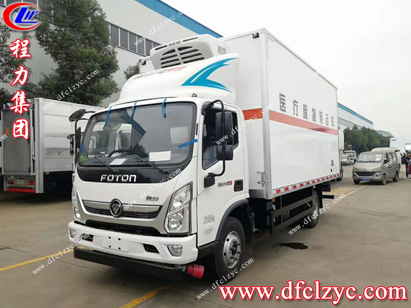 （國六）福田奧鈴黃牌醫(yī)療廢物轉(zhuǎn)運車